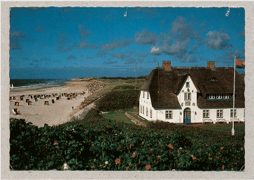Carte postale de l'ile de Sylt