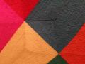 Eduardo Terrazas: 1.1.91, 1970-72, wool threads on wooden board covered with Campeche wax, detail
