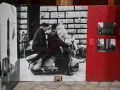 Photo exhibition of historic photos besides the Due Torri