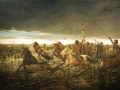 “The Return of the Indian Raid” by Ángel Della Valle 1892