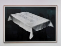 P420: Alessandra Spranzi, Tovaglia sospesa (L'insieme è nero), 2017