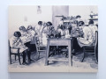 Giulia Andreani: Le Fanciulle Laboriose , 2024, acrylic on canvas