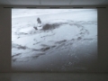 The Measuring of Time, 1969, black and white video from a 16 mm film, 5’45’’