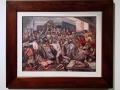 José Clemente Orozco: Fight in a cabaret, 1944