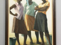 Barrington Watson: Conversation, 1981, oil on canvas