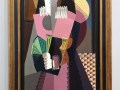 Emilio Pettoruti: La del Abanico Verde or El abanico verde, 1919, oil on canvas